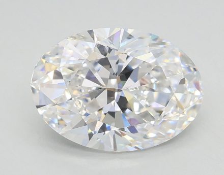 Lab Grown Diamond Lab-grown 2,02Ct D-VVS2 Oval - GIA1518896372 1