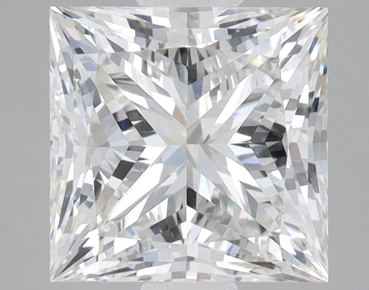 Lab Grown Diamond Lab-grown 2,91Ct F-VVS2 Princess - IGILG814644100 1
