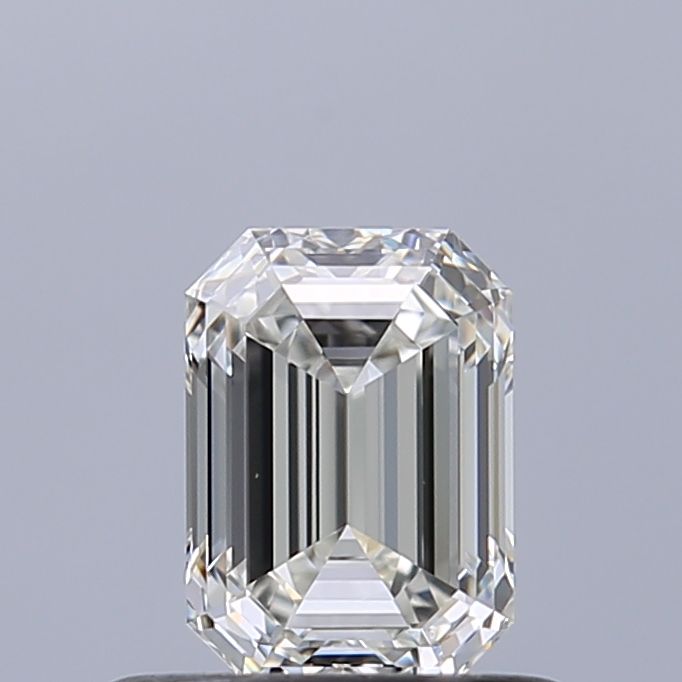 Diamond Natural 0,55Ct I-VVS1 Emerald - GIA7553705666 1