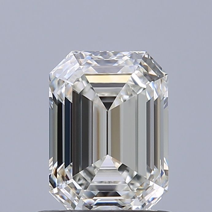Diamond Natural 0,91Ct H-VVS1 Emerald - GIA6552707080 1