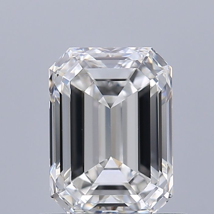 Diamond Natural 0,9Ct F-VS2 Emerald - GIA7551703906 1