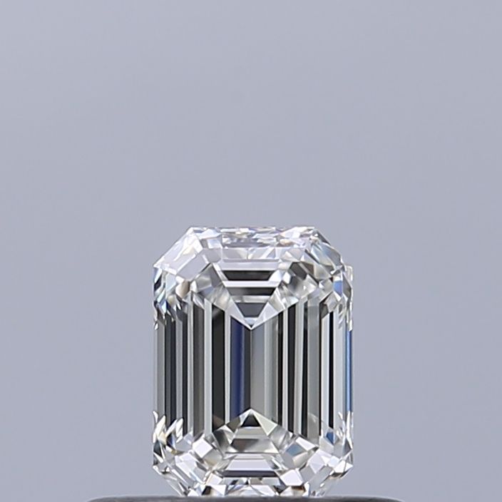 Diamond Natural 0,34Ct F-VVS1 Emerald - GIA7551703816 1