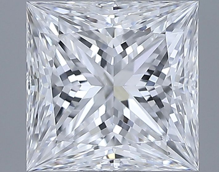 Diamond Natural 1,11Ct D-VVS2 Princess - GIA7553664311 1