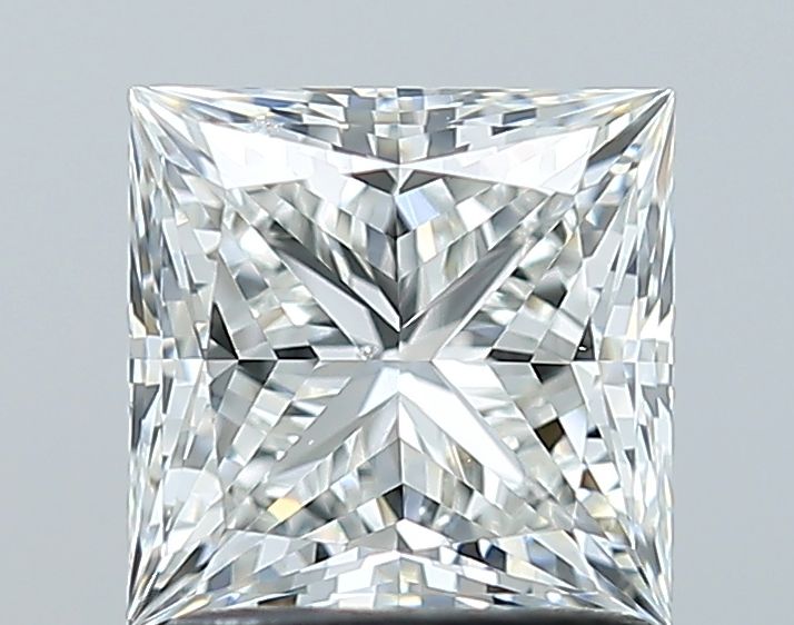 Diamond Natural 1,31Ct H-SI1 Princess - GIA1232990531 1