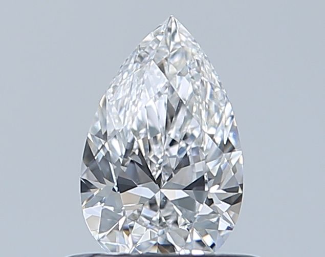 Diamond Natural 0,53Ct E-VS1 Pear - GIA7553571436 1