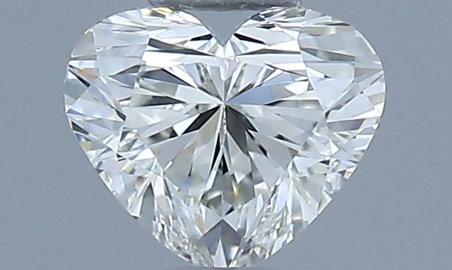 Diamond Natural 0,43Ct J-IF Heart - GIA7558705569 1