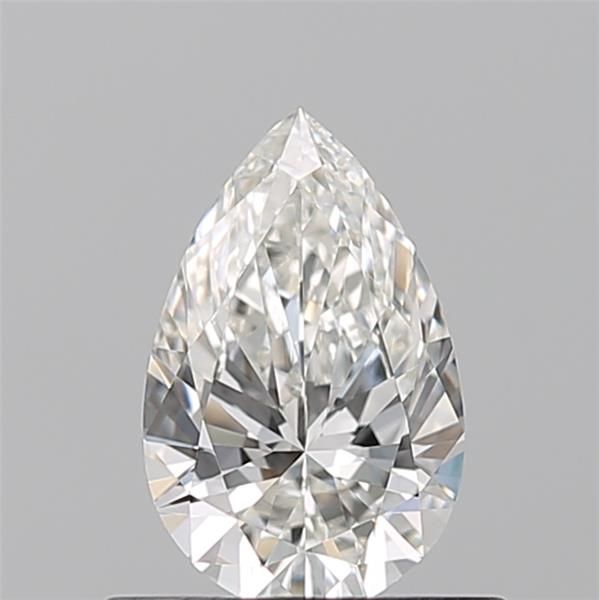 Diamond Natural 0,5Ct H-VVS1 Pear - GIA7543592421 1