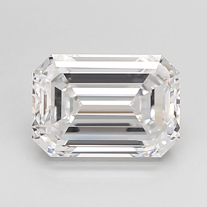 Lab Grown Diamond Lab-grown 2,62Ct D-IF Emerald - IGILG815649013 1