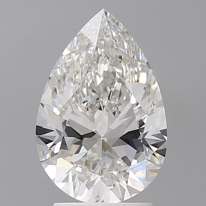 Lab Grown Diamond Lab-grown 2,57Ct F-VS1 Pear - IGILG804640347 1