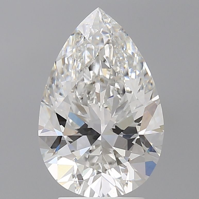 Lab Grown Diamond Lab-grown 3,52Ct E-VS1 Pear - IGILG804640878 1