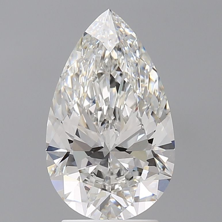 Lab Grown Diamond Lab-grown 3,02Ct F-VVS2 Pear - IGILG813693948 1