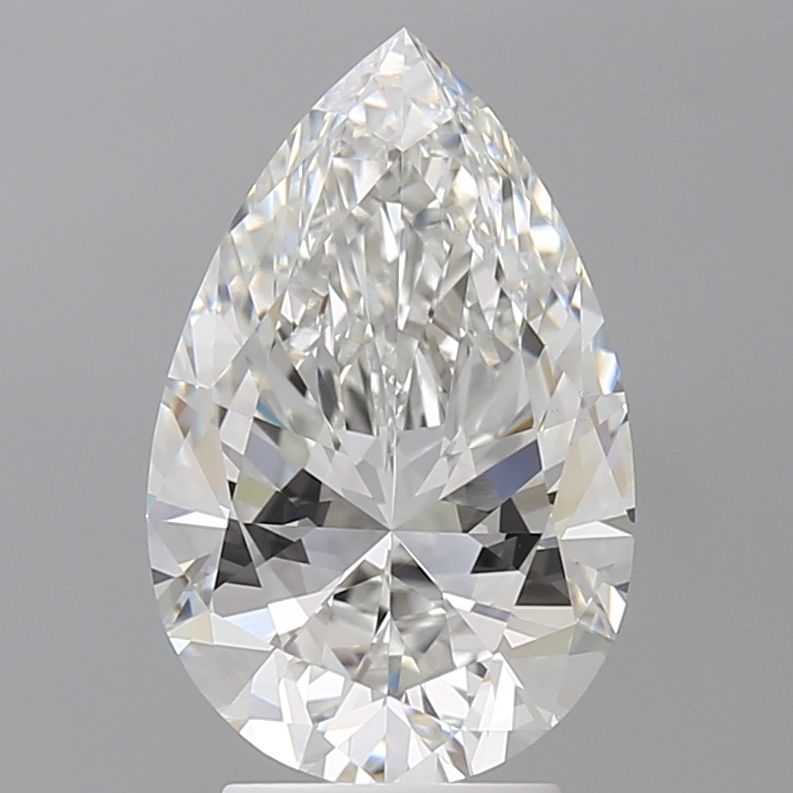 Lab Grown Diamond Lab-grown 3,56Ct E-VVS2 Pear - IGILG815615384 1