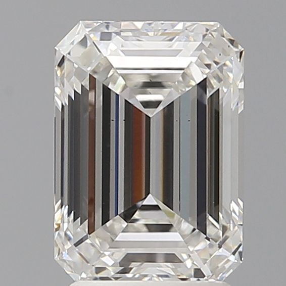Lab Grown Diamond Lab-grown 2,6Ct F-VS2 Emerald - IGILG804640430 1