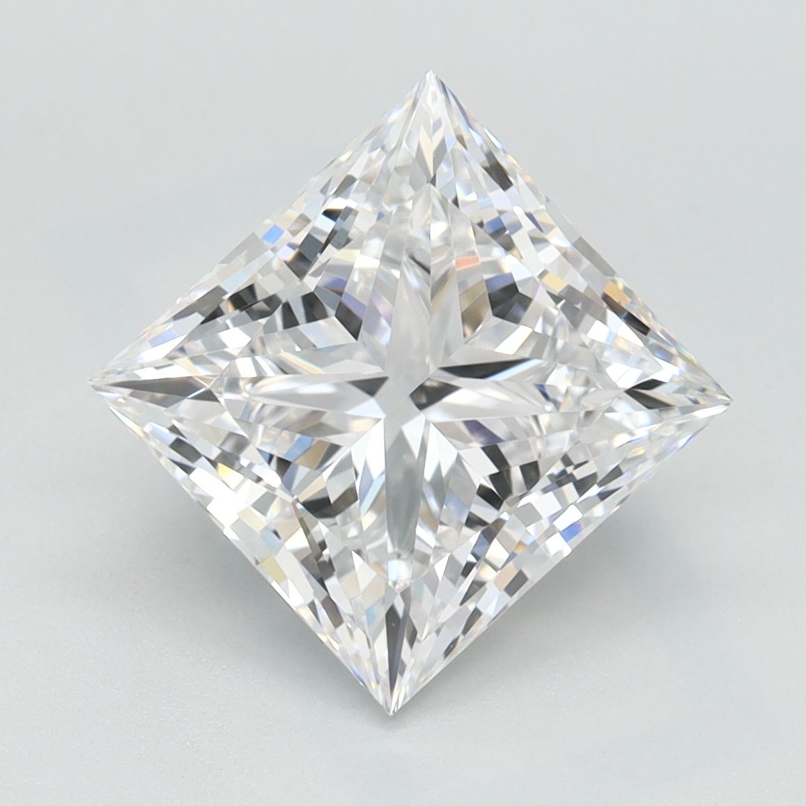 Lab Grown Diamond Lab-grown 3,02Ct D-IF Princess - IGILG698585111 1