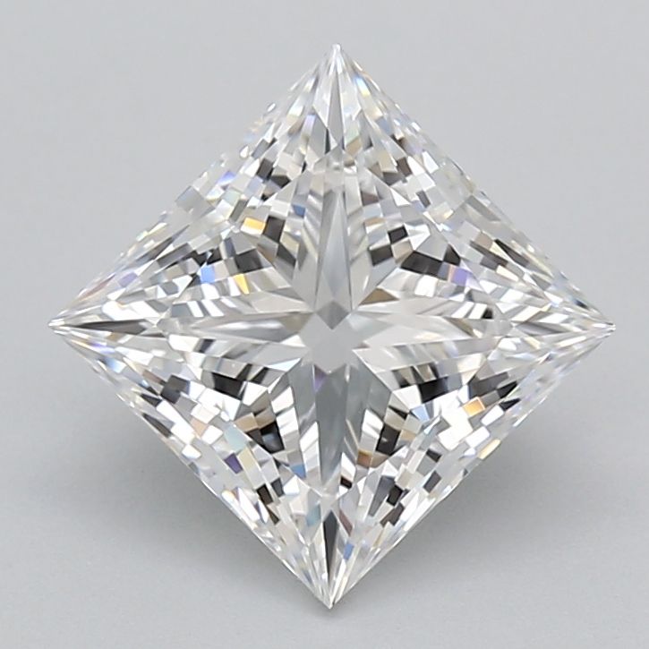 Lab Grown Diamond Lab-grown 3,01Ct D-IF Princess - IGILG717570910 1