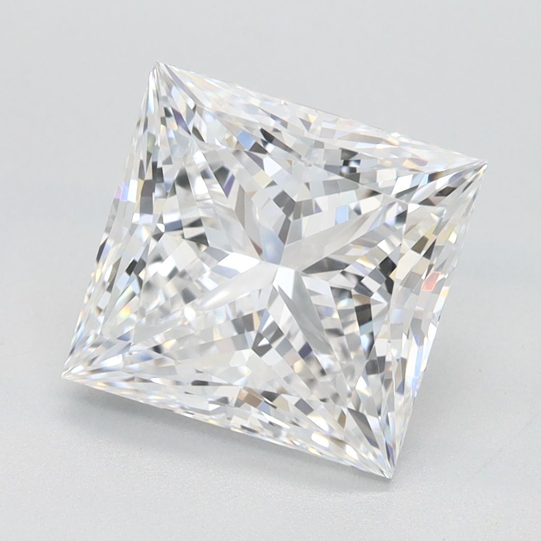 Lab Grown Diamond Lab-grown 3,05Ct D-IF Princess - IGILG695505160 1