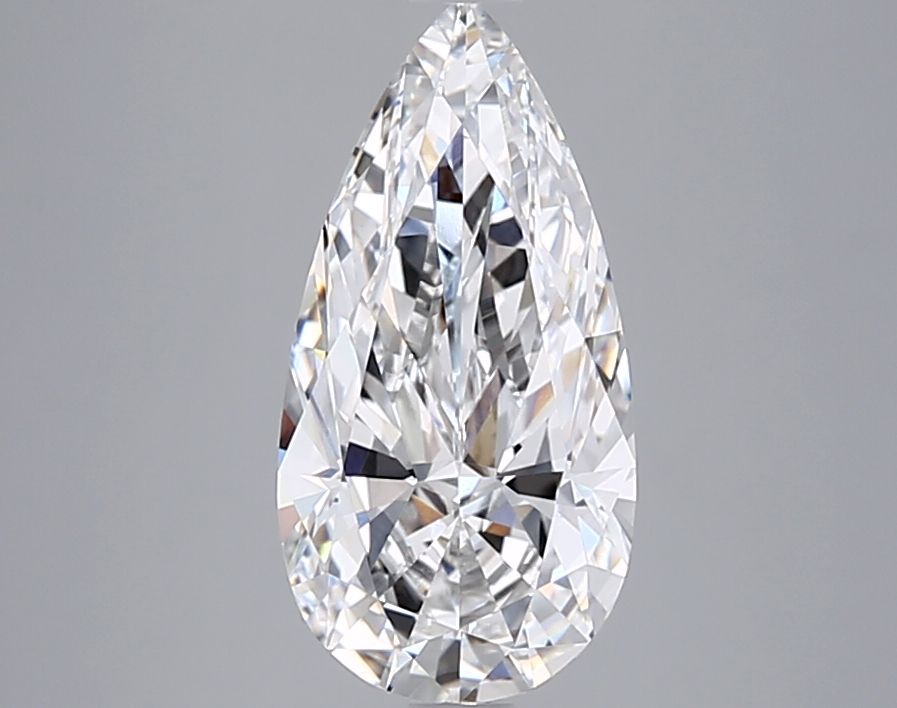 Lab Grown Diamond Lab-grown 2,75Ct E-VVS2 Pear - IGILG763641517 1