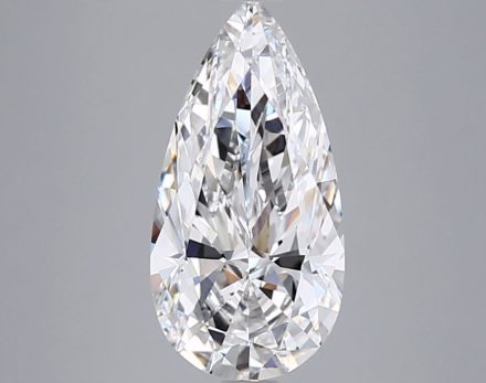 Lab Grown Diamond Lab-grown 2,75Ct E-VVS2 Pear - IGILG763641517 1