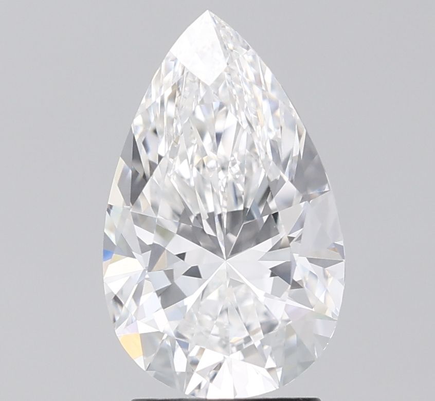 Lab Grown Diamond Lab-grown 2,57Ct E-VVS2 Pear - IGILG815655626 1