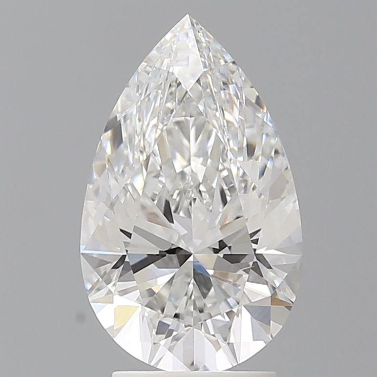 Lab Grown Diamond Lab-grown 3,06Ct E-VVS2 Pear - IGILG776638441 1