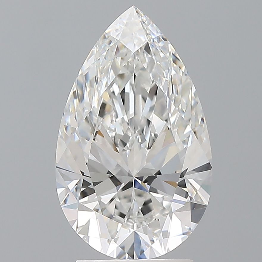 Lab Grown Diamond Lab-grown 3,06Ct E-VVS2 Pear - IGILG784656808 1