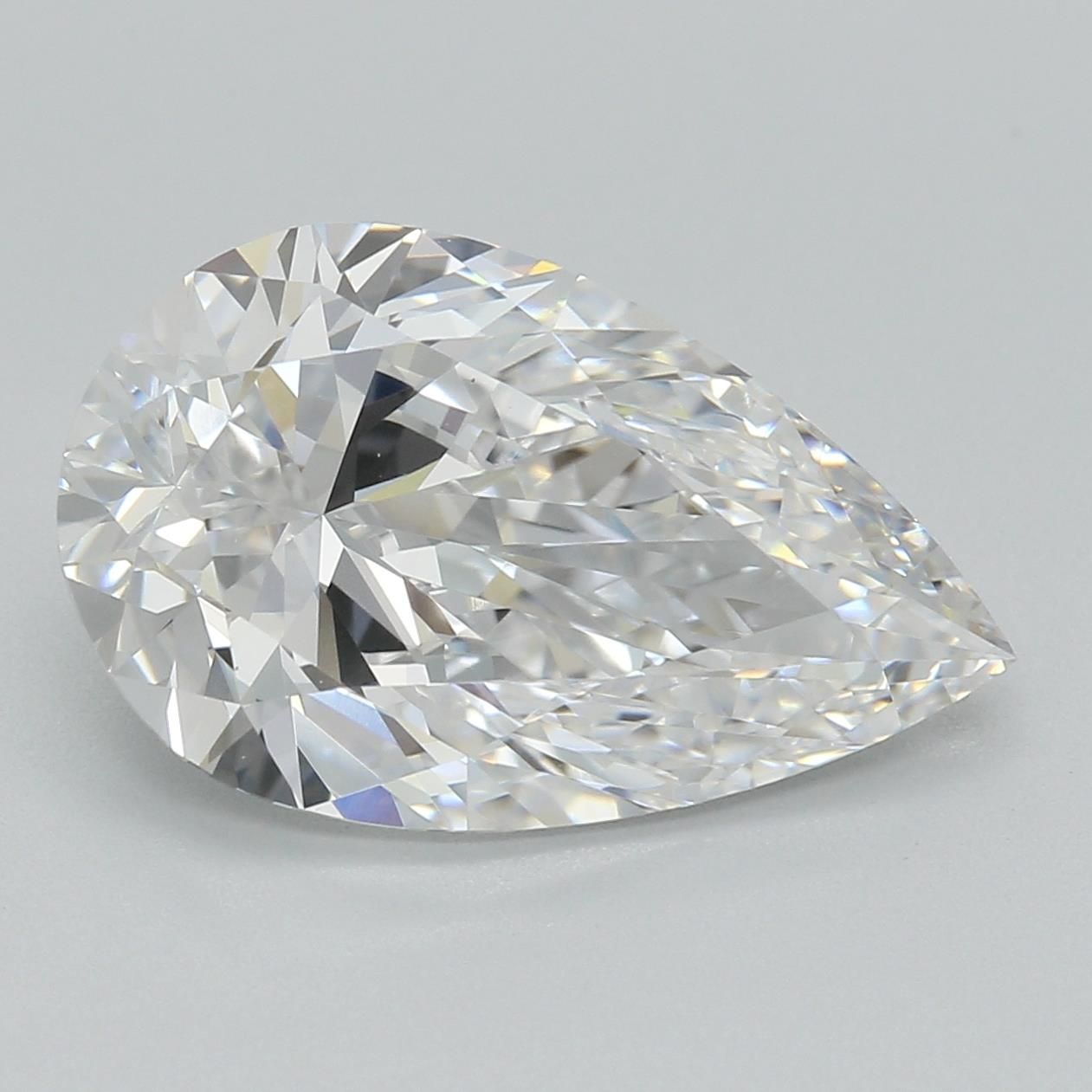 Lab Grown Diamond Lab-grown 3,07Ct D-VS1 Pear - GIA6475459139 1