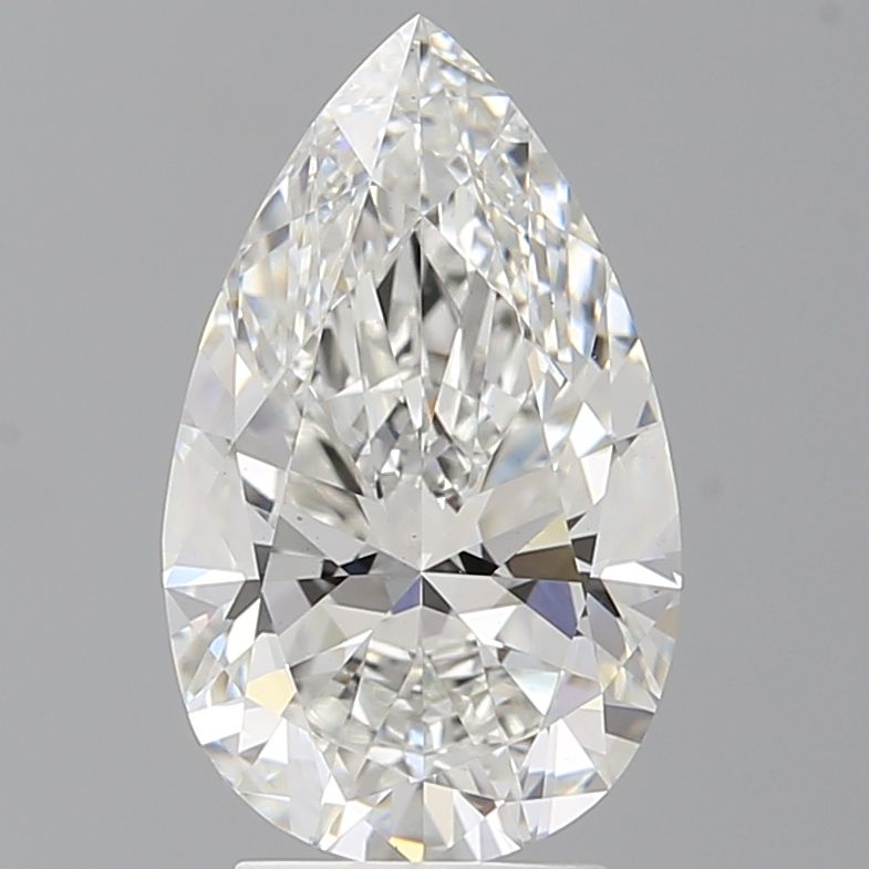 Lab Grown Diamond Lab-grown 3,5Ct F-VS1 Pear - IGILG813663246 1