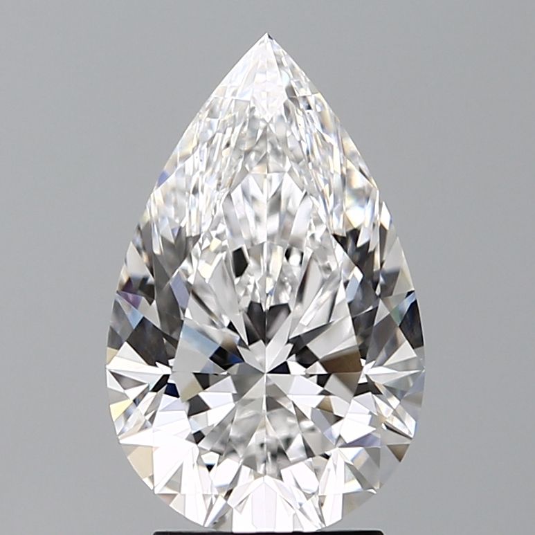 Lab Grown Diamond Lab-grown 3,01Ct D-VS1 Pear - IGILG785612402 1