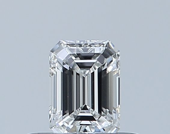 Diamond Natural 0,3Ct E-VVS2 Emerald - GIA6552569063 1