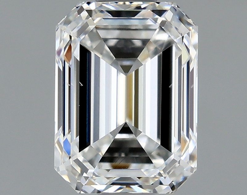 Diamond Natural 0,9Ct E-SI1 Emerald - GIA1529893589 1
