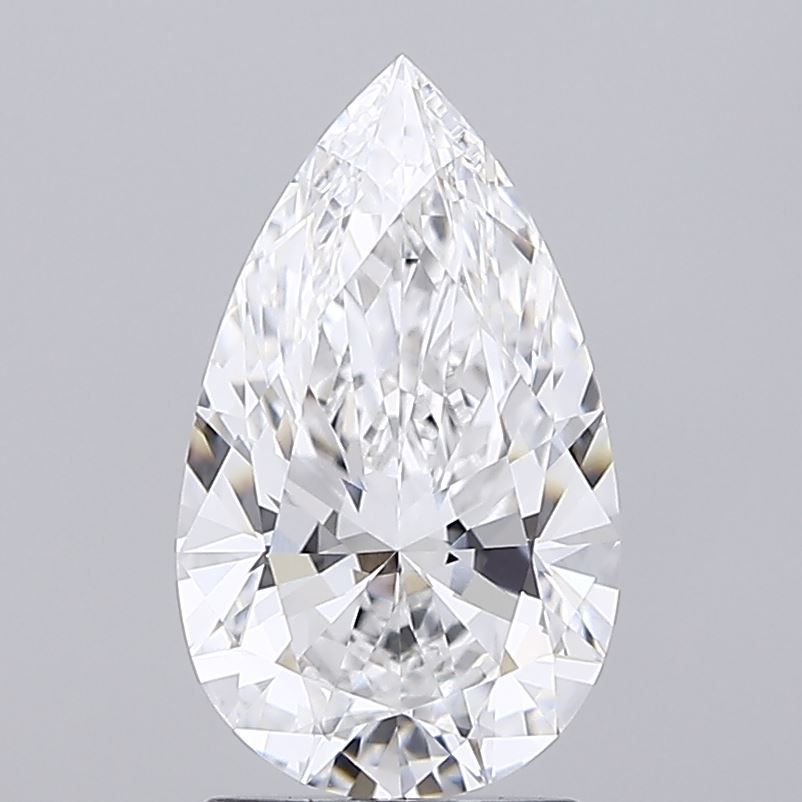 Lab Grown Diamond Lab-grown 2,02Ct E-FL Pear - IGILG790656741 1