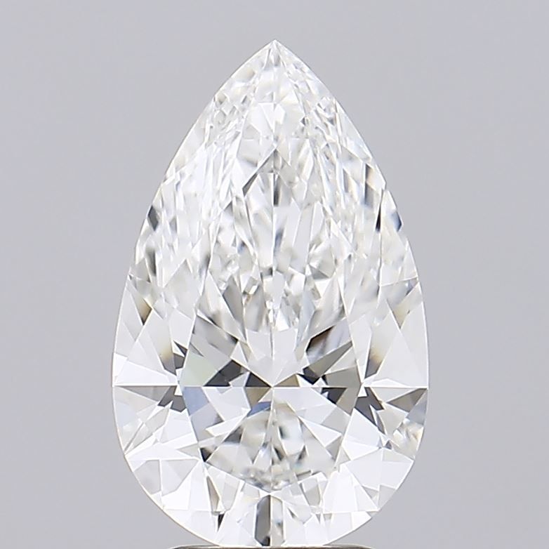 Lab Grown Diamond Lab-grown 2,5Ct F-VVS2 Pear - IGILG788605537 1