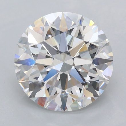 Lab Grown Diamond Lab-grown 2,74Ct D-FL Round - IGILG799647994 1