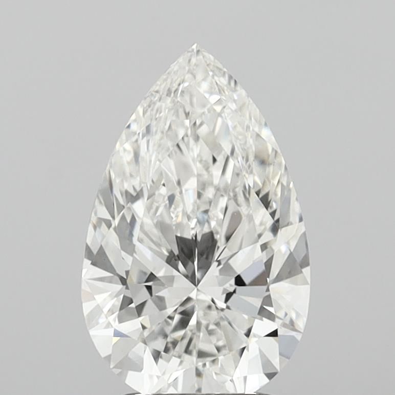 Lab Grown Diamond Lab-grown 2,59Ct F-VS1 Pear - IGILG774691266 1
