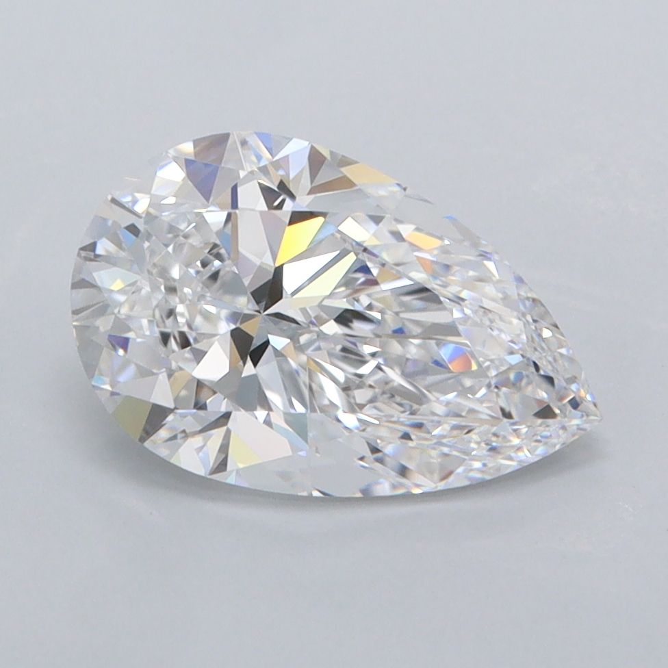 Lab Grown Diamond Lab-grown 2,02Ct D-FL Pear - IGILG799643616 1