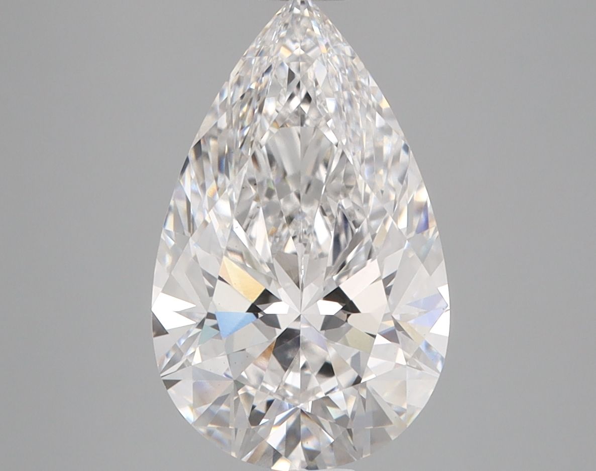 Lab Grown Diamond Lab-grown 3,08Ct D-VS1 Pear - IGILG707507129 1