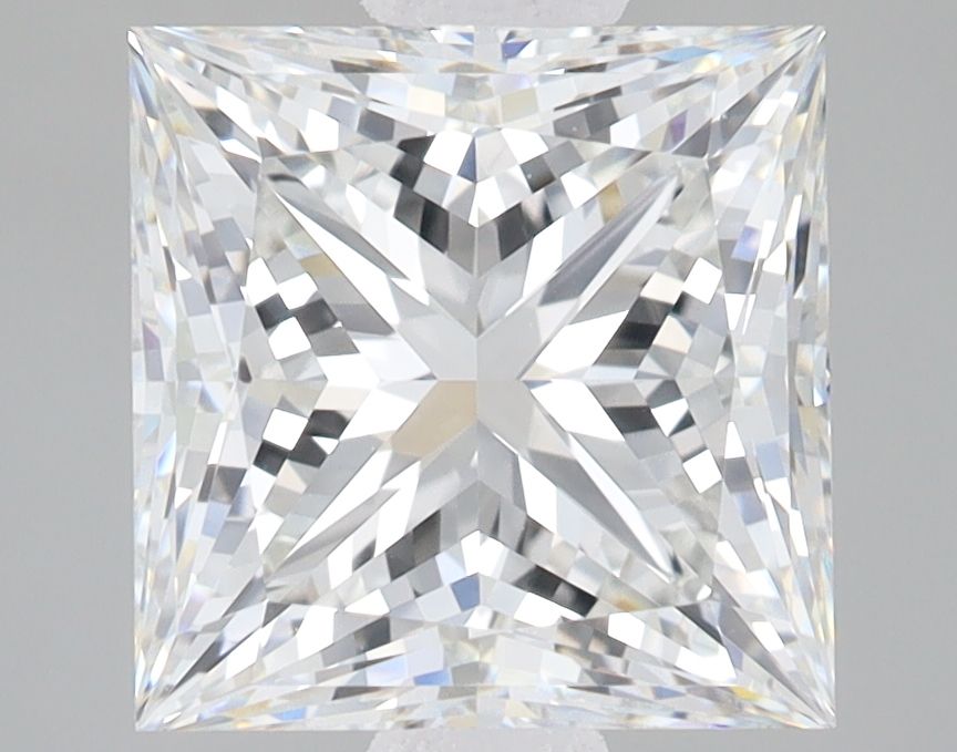 Lab Grown Diamond Lab-grown 3,28Ct F-VVS2 Princess - IGILG817622614 1