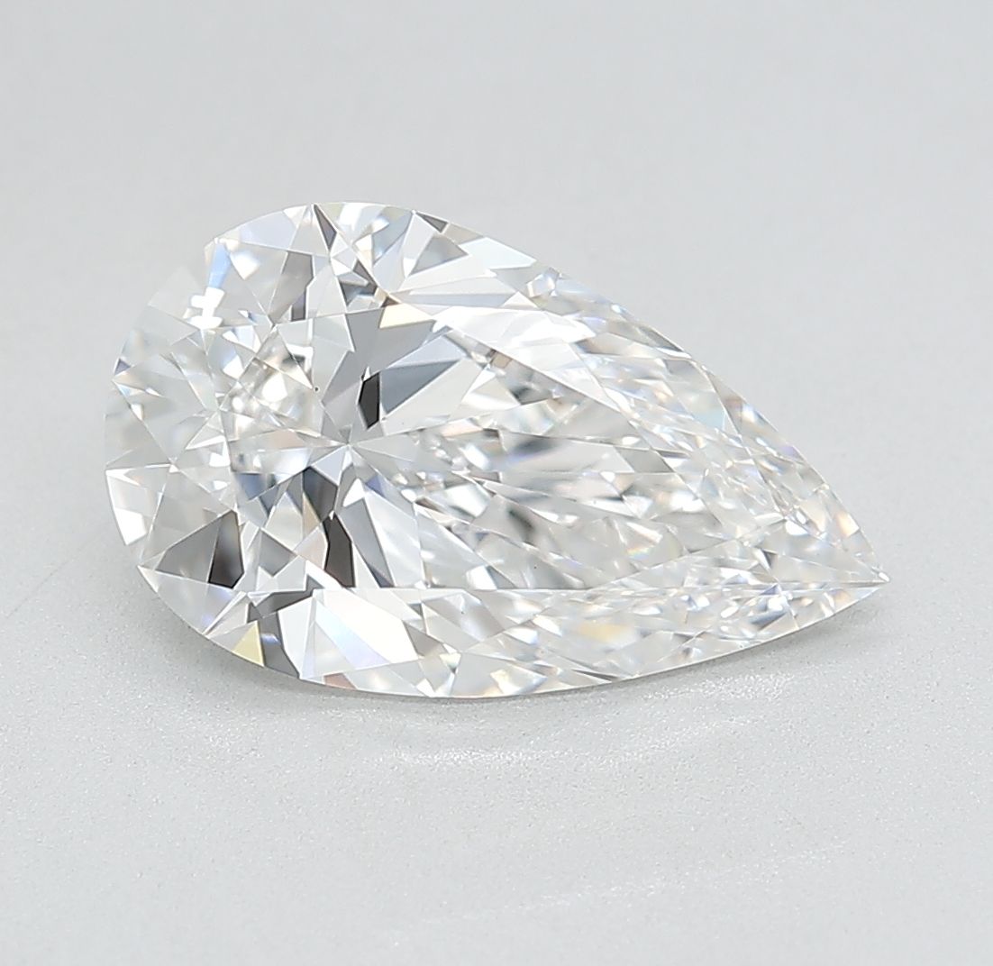 Lab Grown Diamond Lab-grown 2,69Ct E-VS1 Pear - IGILG817646595 1