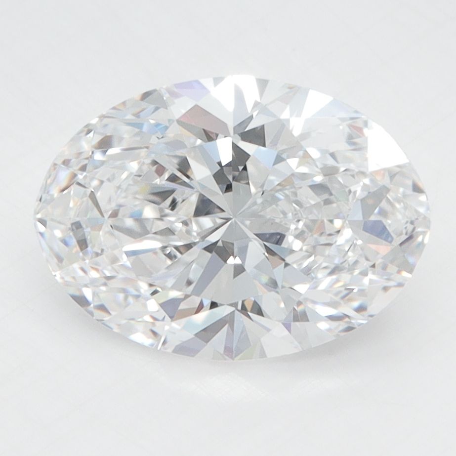 Lab Grown Diamond Lab-grown 2,76Ct D-IF Oval - IGILG681578687 1
