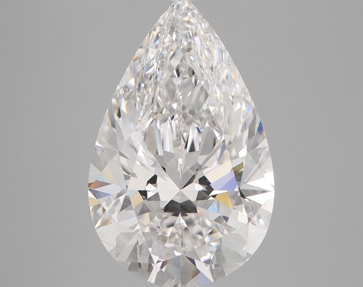 Lab Grown Diamond Lab-grown 3,07Ct D-VVS2 Pear - IGILG766626284 1