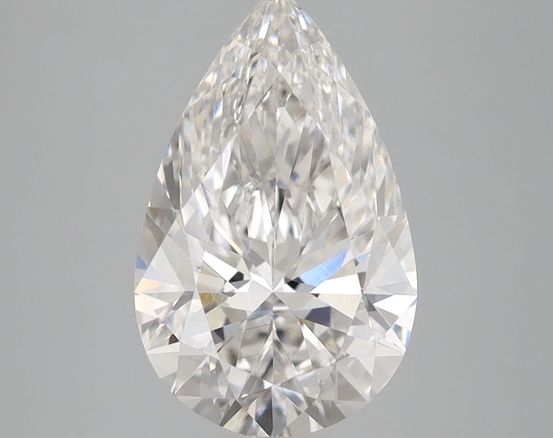 Lab Grown Diamond Lab-grown 2,57Ct F-VS1 Pear - IGILG803682260 1