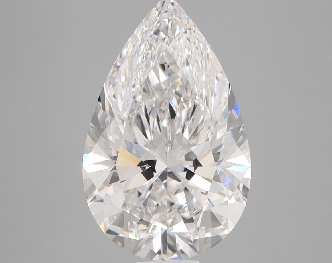 Lab Grown Diamond Lab-grown 3,07Ct D-VVS2 Pear - IGILG742504092 1
