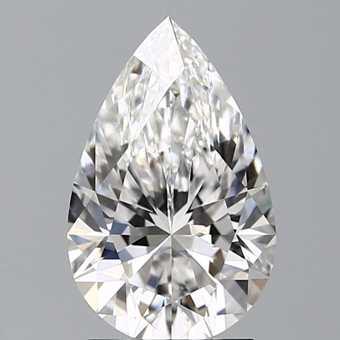 Lab Grown Diamond Lab-grown 2,06Ct D-VVS2 Pear - IGILG792686623 1