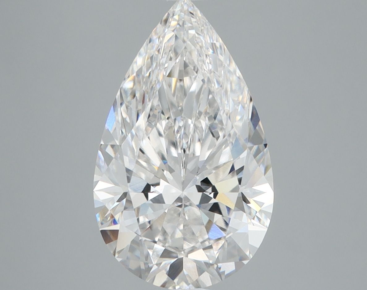 Lab Grown Diamond Lab-grown 3,08Ct D-VVS2 Pear - IGILG786661733 1