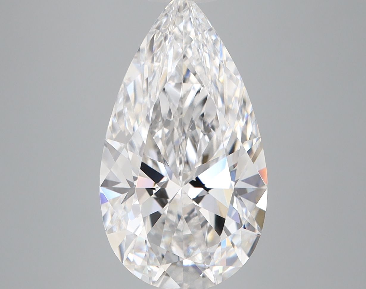 Lab Grown Diamond Lab-grown 3,08Ct D-VVS2 Pear - IGILG805602619 1