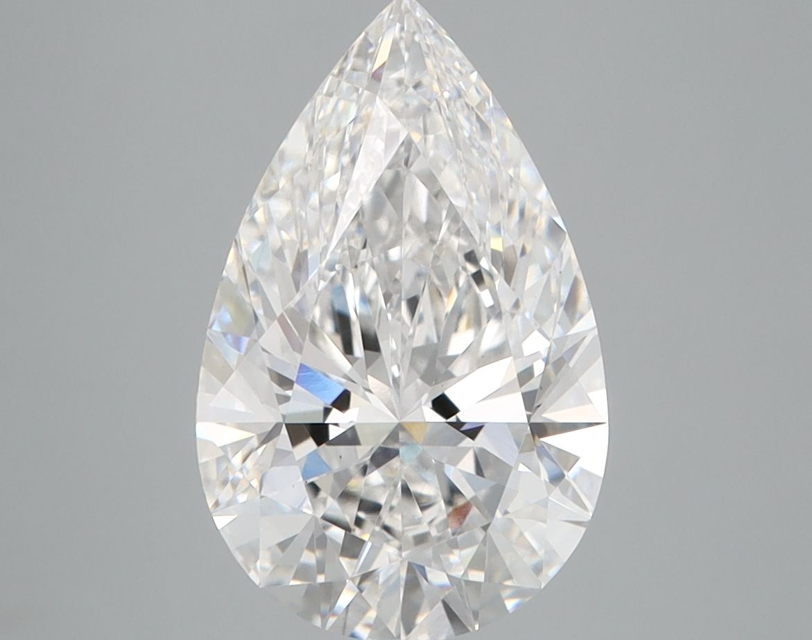 Lab Grown Diamond Lab-grown 3,08Ct D-VS1 Pear - IGILG733589877 1