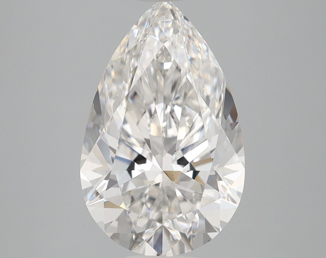 Lab Grown Diamond Lab-grown 2,57Ct F-VS1 Pear - IGILG780623620 1