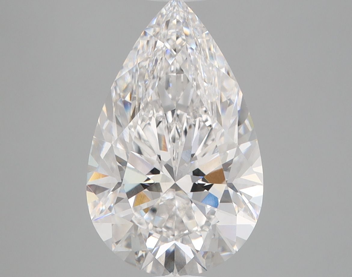 Lab Grown Diamond Lab-grown 3,07Ct D-VVS2 Pear - IGILG773632624 1