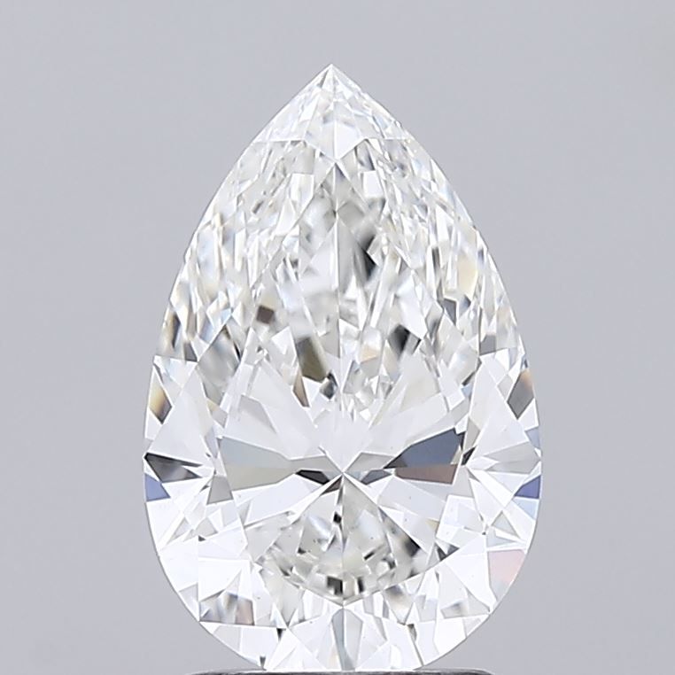 Lab Grown Diamond Lab-grown 2,02Ct F-VS1 Pear - IGILG815610393 1