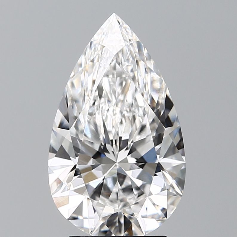 Lab Grown Diamond Lab-grown 3,07Ct D-VVS2 Pear - IGILG792611975 1